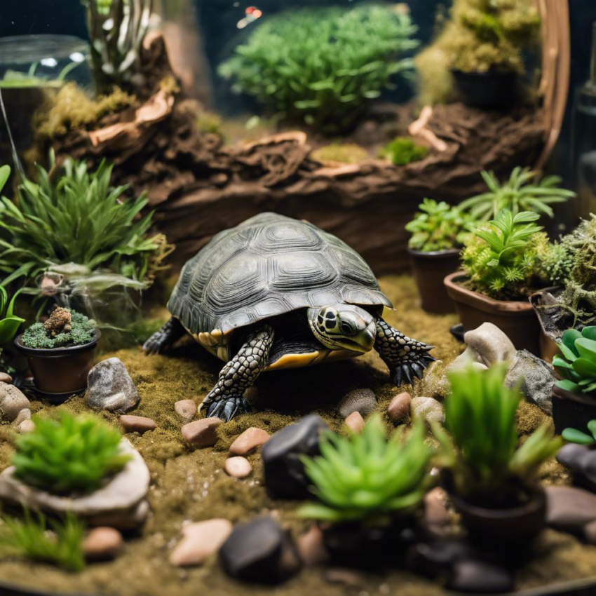 Richte das perfekte Schildkröten Terrarium ein: Tipps und Tricks!