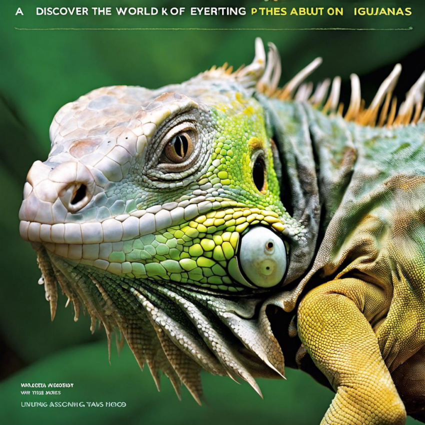 Entdecke die faszinierende Welt der Leguane: Alles was Du über diese faszinierenden Reptilien wissen musst!