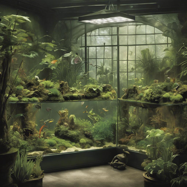 Entdecke die faszinierende Welt des Paludarium Aquaterrariums