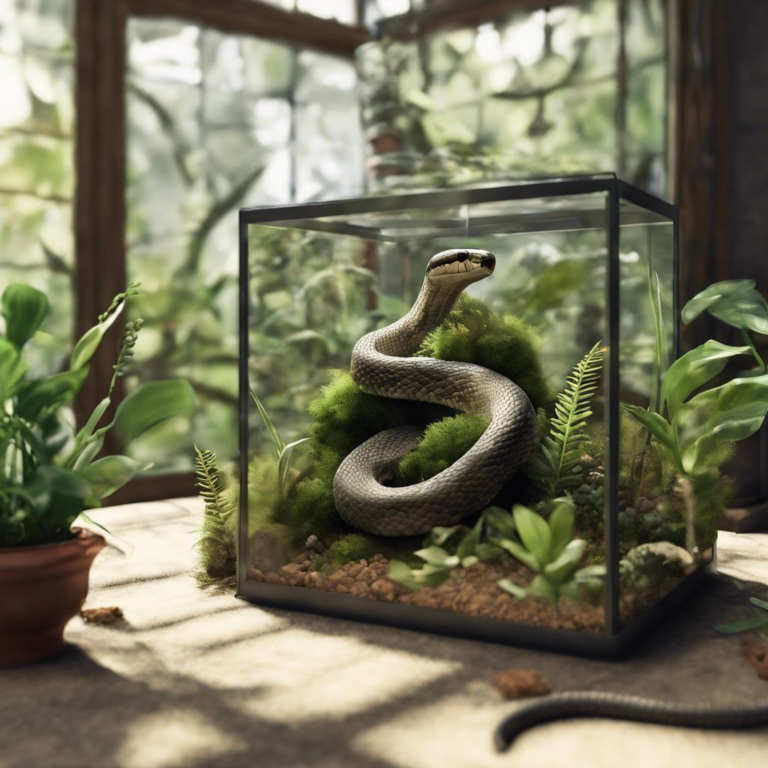 Tipps zur optimalen Schlangen Terrarium Einrichtung für dein Reptil