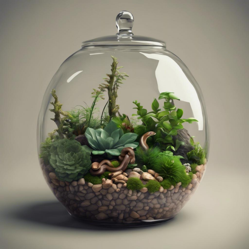 Alles, was du über die Einrichtung eines Terrariums für Schlangen wissen musst