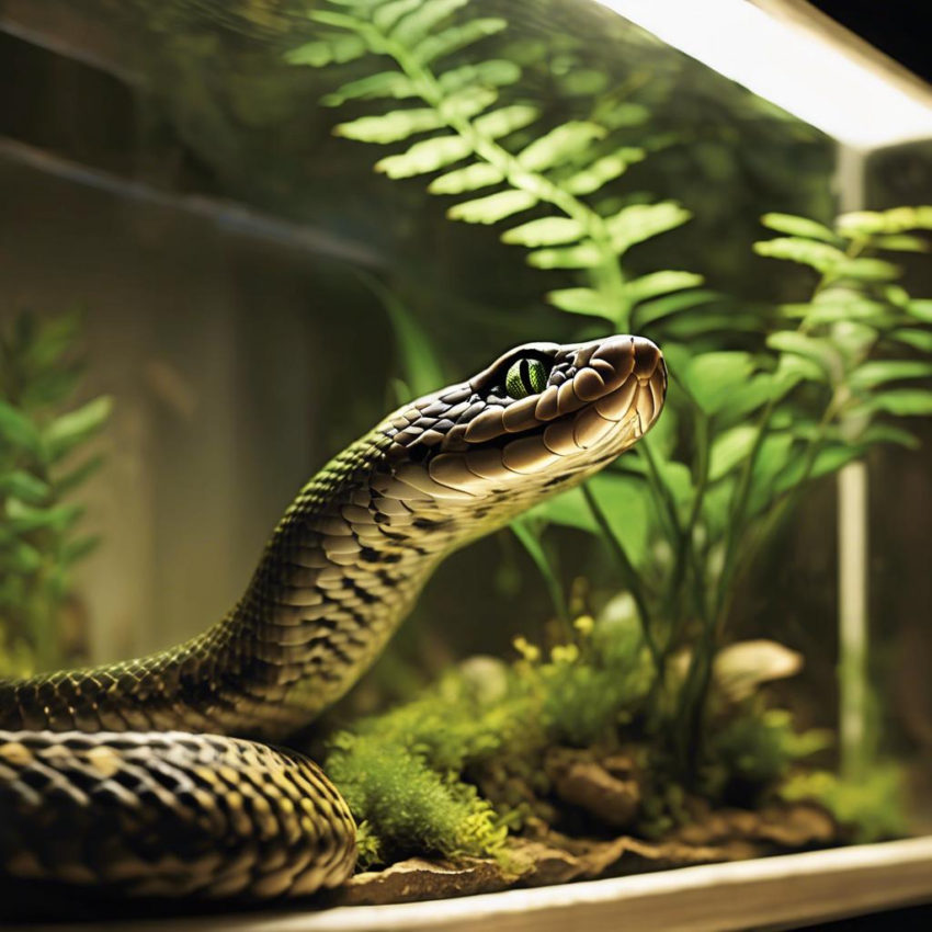 Terrarium Beleuchtung für Schlangen: Tipps zur Wahl der richtigen Lampen für dein Reptilienhabitat