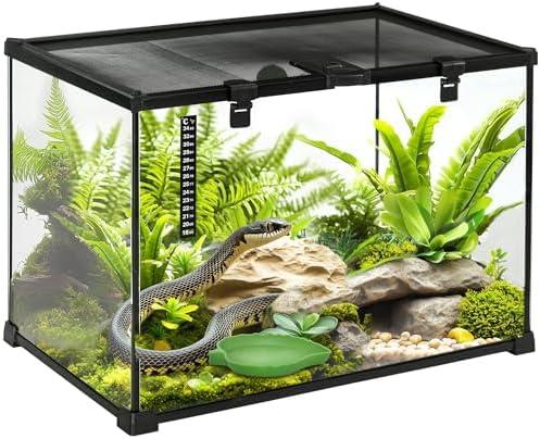 Alles, was du über Terrariumgröße, Technik und Einrichtung wissen musst - ein Leitfaden
