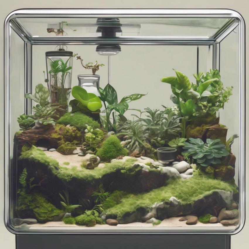 Bilde dein eigenes Mini-Ökosystem: Die ultimative Terrariumgröße Technik Einrichtung!