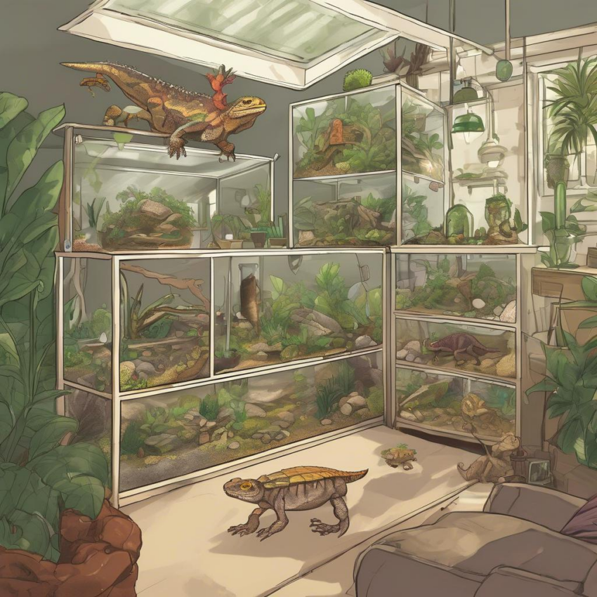 Die ultimative Terrariumgröße Technik Einrichtung: So schaffst du das perfekte Zuhause für deine Reptilien!