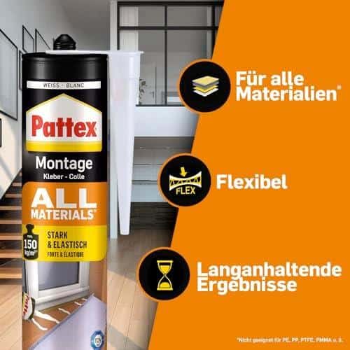 Unsere⁣ Erfahrungen mit Pattex Montagekleber All ‍Materials: ​Starker Halt⁢ für ⁣innen & außen!