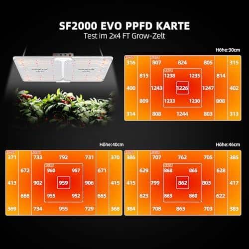 Spider Farmer SF2000 Grow Box KomplettSet Review: LED‌ Power für Ihren Indoor-Anbau!
