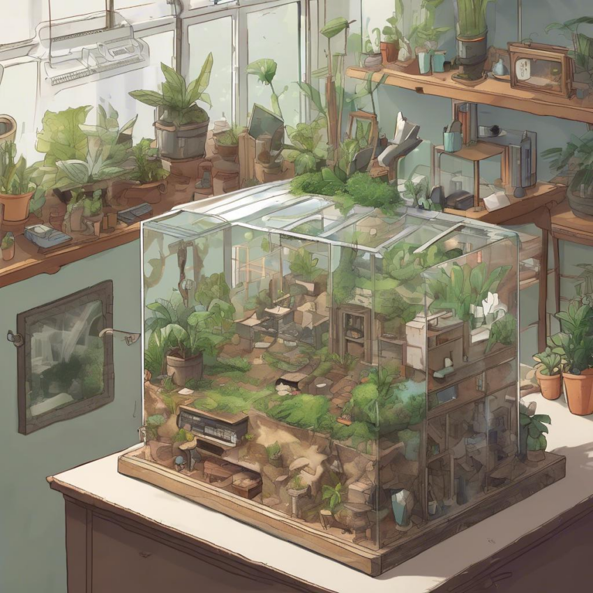Bau die Traum-Terrariumgröße: Tipps zur Technik und Einrichtung
