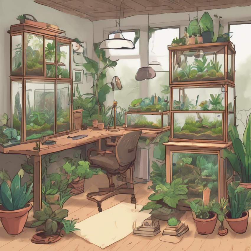 So richtest du deine Terrariumgröße wie ein Profi ein: Technik und Einrichtungstipps!