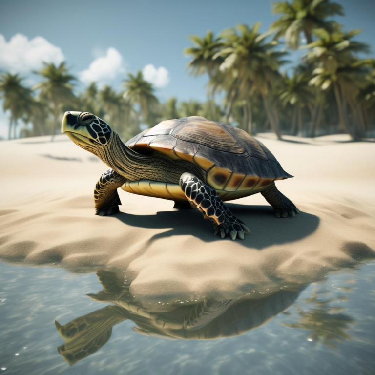 Wissenswertes über die Wasserschildkröte: Lebensraum und Bedeutung von Landteil und Sand