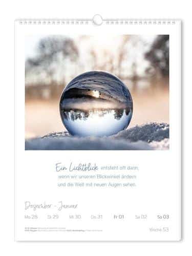 Unser⁤ Wochenkalender 2026:​ LebensWeisheiten ‍zum Glücklichsein