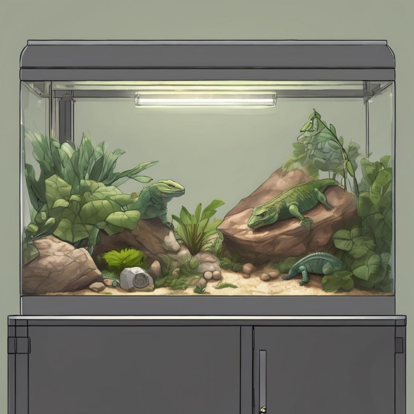 Die ultimative Terrariumgröße Technik Einrichtung: Lass deine Reptilien in Stil wohnen!