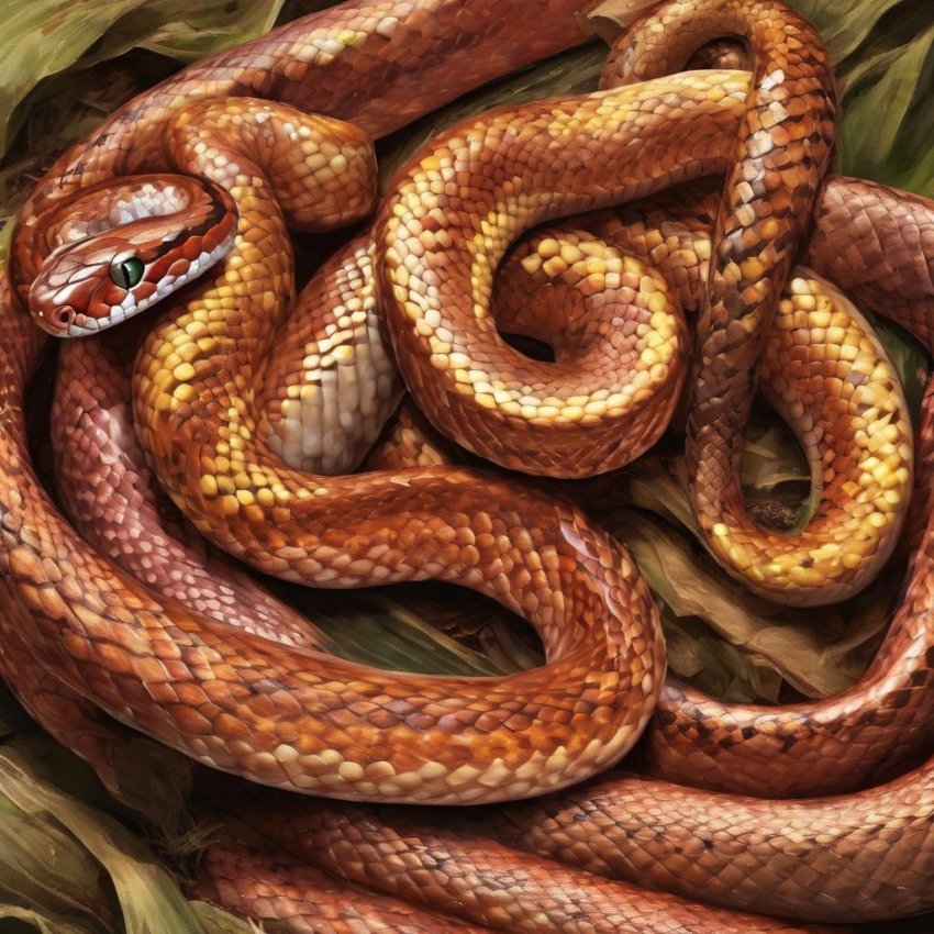 Welche Arten von Kornnattern sind dafür bekannt, in menschlicher Nähe anzutreffen zu sein? Ein Überblick über die häufigsten Arten und ihr Verhalten