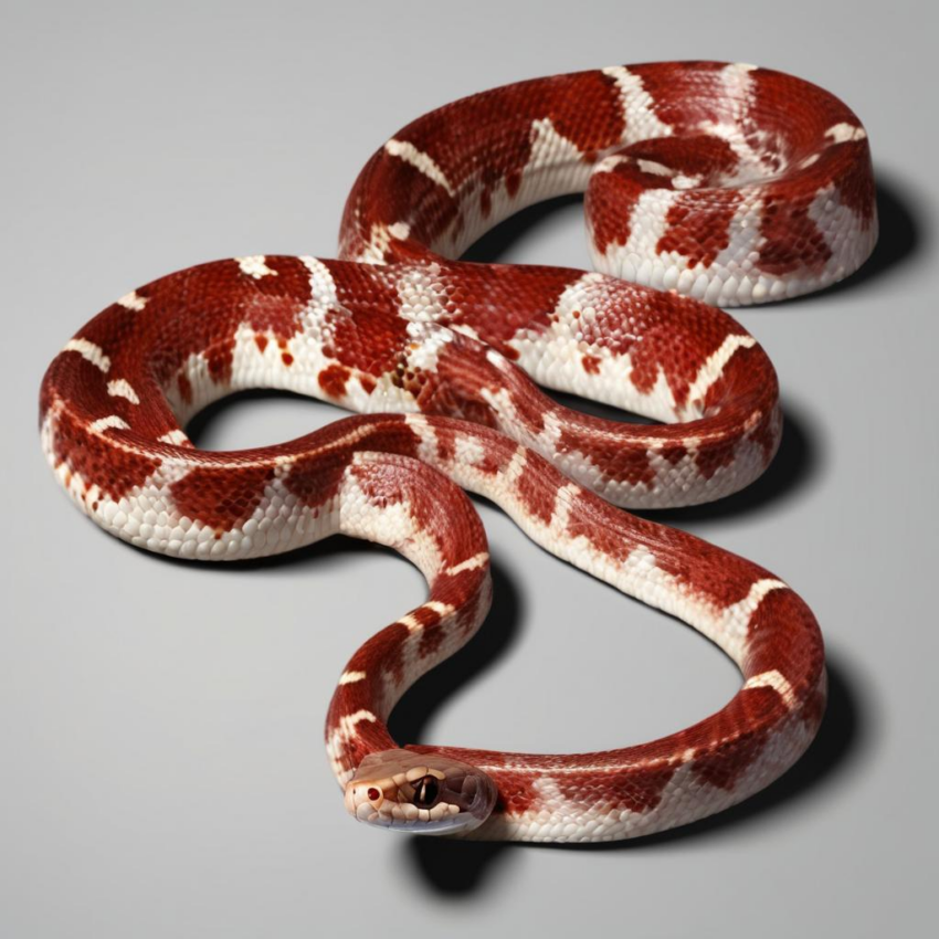 Was du über die Kornnatter Bloodred wissen musst: Eigenschaften und Pflege dieser faszinierenden Schlange