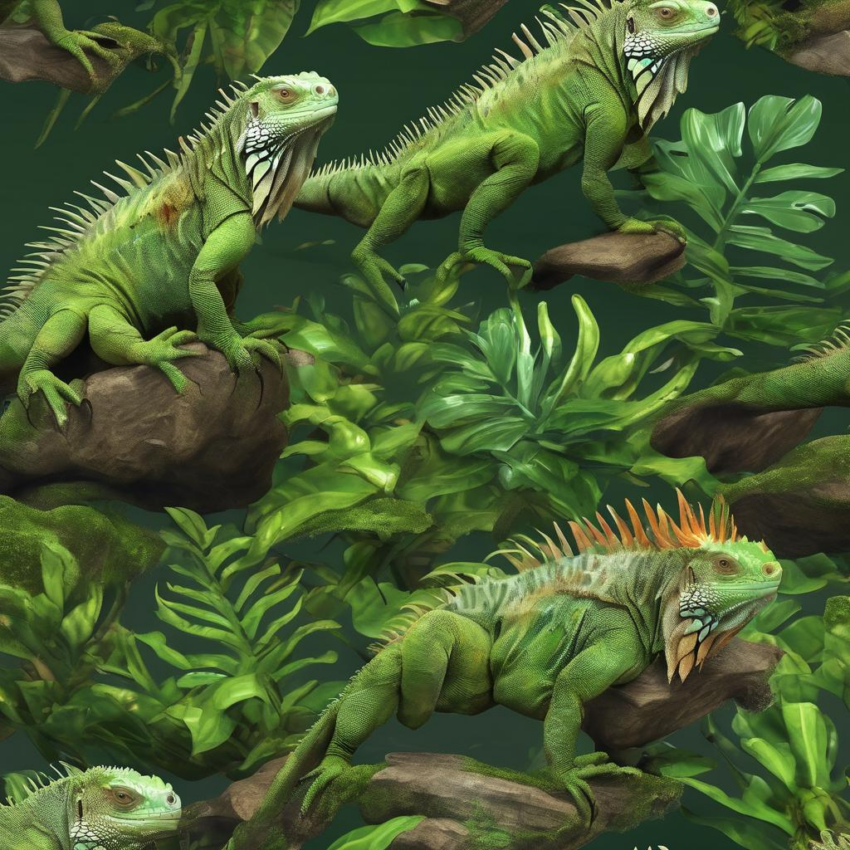 Die optimale Gestaltung eines grünen Leguan Terrariums: Tipps für dein Zuhause