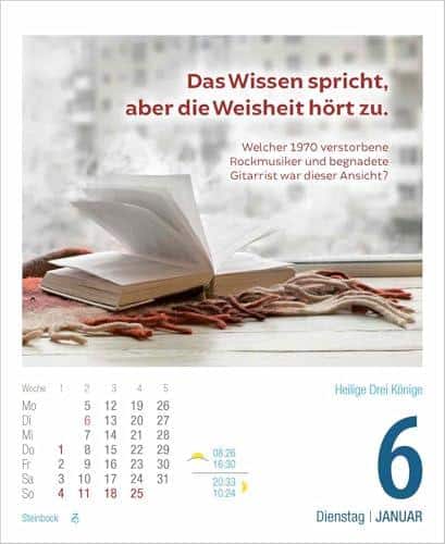 2026 Lebensweisheiten: Unser Review zum Tages-Abreisskalender
