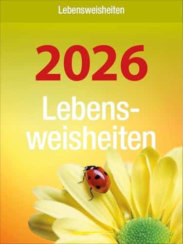 2026 Lebensweisheiten: Unser Review zum Tages-Abreisskalender