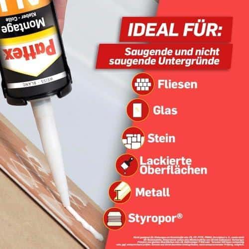 Kraftvoll verklebt: Unser Review zum Pattex Montagekleber All Materials!