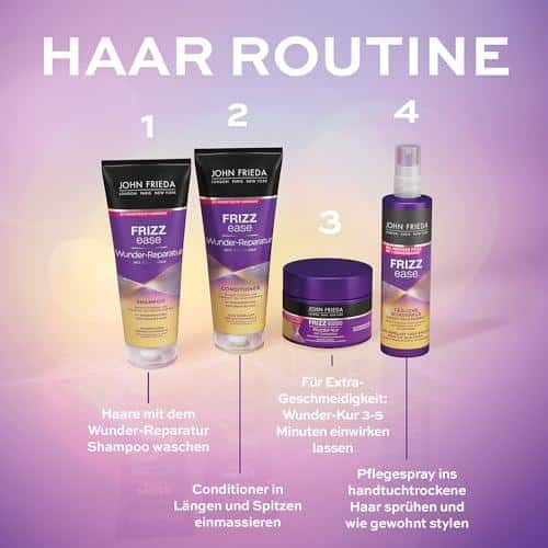 Mit John Frieda Frizz Ease Wunder-Kur: Bye bye Frizz, hallo gesundes Haar!