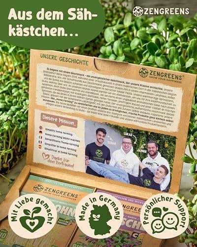 Wir Probieren aus: ZenGreens® - 20er Set Bio Sprossensamen