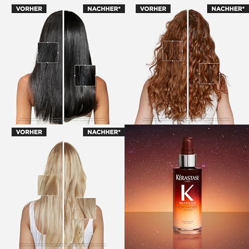 Es, trockenes Haar habe? Für feines, trockenes Haar empfehlen wir die Nutritive Serie, die speziell entwickelt wurde, um feines Haar mit Feuchtigkeit und Nährstoffen zu versorgen, ohne es zu beschweren. Beginnen Sie mit dem Bain Satin Shampoo, gefolgt von Lait Vital oder Masquintense als Conditioner. Verwenden Sie das Nutri-Supplement Scalp Serum für die Kopfhaut und das Nectar Thermique als Hitzeschutz vor dem Föhnen. Abschließend tragen Sie das 8H Magic Night Serum auf, um das Haar über Nacht zu pflegen und zu reparieren. Mit dieser Nährstoff-Routine wird Ihr feines, trockenes Haar gesund und geschmeidig aussehen