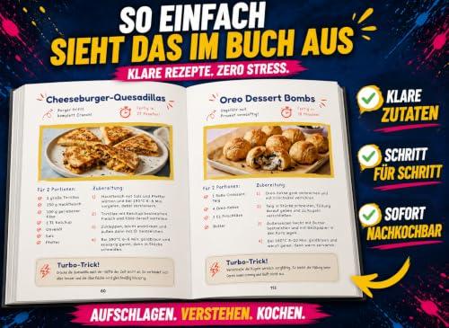 5-Zutaten Airfryer Kochbuch für Teens: Knackig-leckere Ideen ohne Stress!